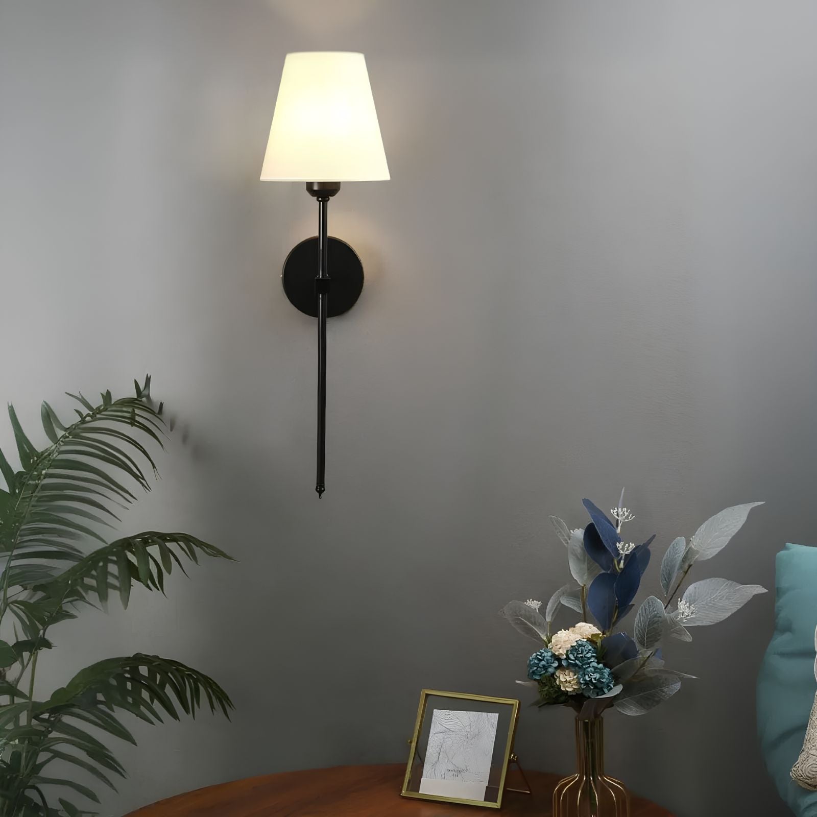 Luminária de parede clássica e elegante